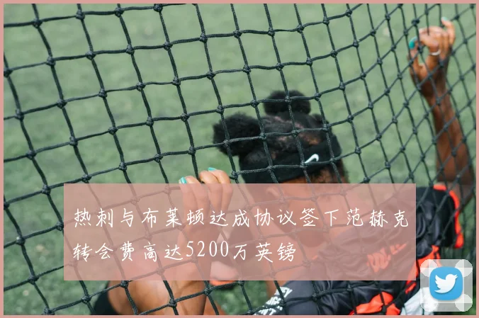 热刺与布莱顿达成协议签下范赫克转会费高达5200万英镑